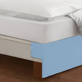 400TC Sateen Solid Cotton Wrap Around Tailored Bed Skirt