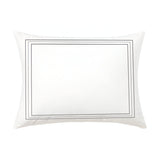 400TC Cotton Classic Embroidery Sateen Solid Pillow Sham