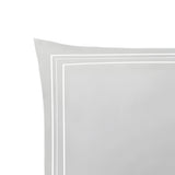 400TC Cotton Classic Luxurious Embroidery Sateen Solid Duvet Cover Set