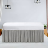 400TC Daybed Sateen Solid Cotton Gathered Bed Skirt