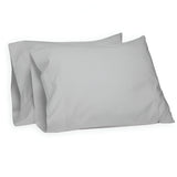400TC Sateen Cotton Solid Pillowcases (Set Of 2)