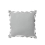 400TC Luxurious Scallop Embroidery & Border Cotton Euro Sham