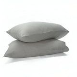 400TC Sateen Cotton Solid Pillowcases (Set Of 2)