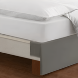 400TC Sateen Solid Cotton Wrap Around Tailored Bed Skirt
