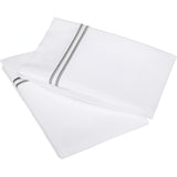 400TC Double Embroidery Cotton Sateen Pillowcases (Set Of 2)