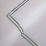 400TC Double Embroidery Sateen Cotton Euro Sham