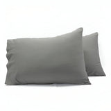 400TC Sateen Cotton Solid Pillowcases (Set Of 2)
