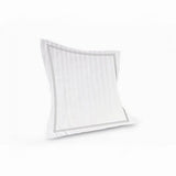400TC Cotton Double Edge Embroidery Sateen Stripe Duvet Cover Set