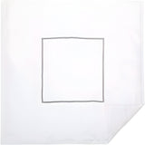 400TC Cotton Double Embroidery Sateen Solid Duvet Cover Set