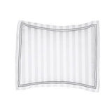 400TC Cotton Double Edge Embroidery Sateen Stripe Duvet Cover Set