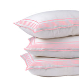 Smart Border 400TC Cotton Embroidery Sateen Solid Euro Pillow Sham