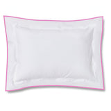 400TC Embroidery Cotton Sateen Solid Pillow Sham
