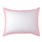 Smart Border 400TC Cotton Embroidery Sateen Solid Pillow Sham