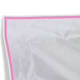 400TC Embroidery Cotton Sateen Solid Duvet Cover Set