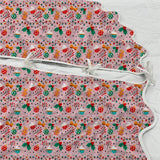 Printed Scalloped Christmas Tree Skirt
