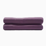 400TC Sateen Solid Cotton Fitted Sheet