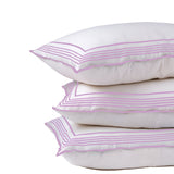 Smart Border 400TC Cotton Embroidery Sateen Solid Euro Pillow Sham