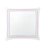 400TC Cotton Classic Embroidery Sateen Solid Euro Sham
