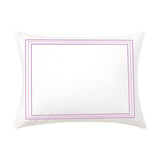 400TC Cotton Classic Embroidery Sateen Solid Pillow Sham