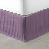 400TC Cotton Vertical Quilted Tailored Bed skirt