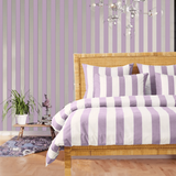 Stripe Border Frame Bedding Bundle Set