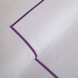 400TC Single Embroidery Sateen Cotton Pillow Sham