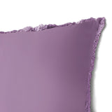 400TC Cotton Sateen Solid Fringe Duvet Cover Set