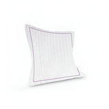 400TC Cotton Single Edge Embroidery Sateen Stripe Duvet Cover Set