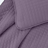 Square Knitted Cotton Coverlet