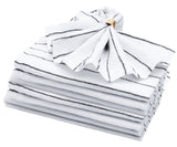 Linen Napkins - Grid Napkins Set of 4 & 8