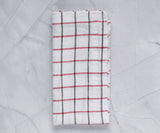 Red and Black Napkins