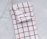 Red and Black Napkins