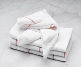 Metallic Copper Napkins - Lurex Linen Napkins