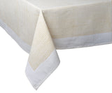 Printed Tablecloth - Beige