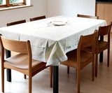 Printed Tablecloth - Beige