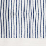 Blue Block Print Tablecloth