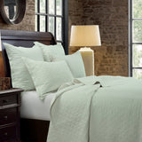 Linen Cotton Diamond Quilt