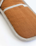 Double oven mitt (1 pcs) in Cinnamon