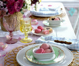 Linen Table Napkins - Checkered Napkins