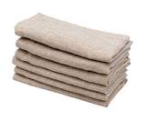Plain Linen Napkins - Set of 4