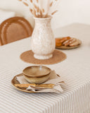 Natural linen napkin set of 2