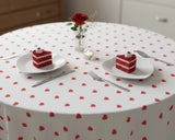 Valentine Cloth Tablecloth - Round