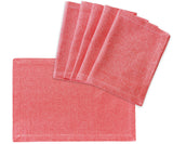 Cotton Placemats Set of 6 - Cloth Placemats