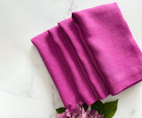 Cocktail Napkins - 100% Pure Linen