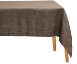 Plain Linen Rectangle Tablecloth