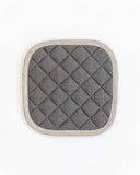 Linen pot-holder (1 pcs) in Charcoal gray