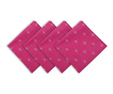 Pink Linen Dinner Napkins