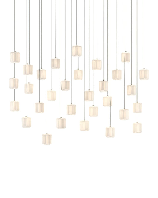 Dove 30-Light Linear Multi-Drop Pendant