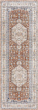 Gael Rust Boutique Washable Rug