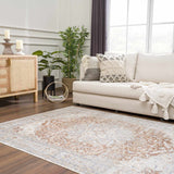 Emke Flat Pile Washable Rug - Clearance